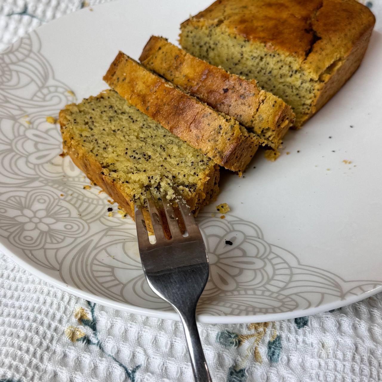 Лимонный кекс