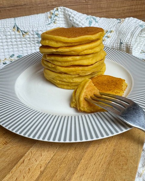 Тыквенные панкейки